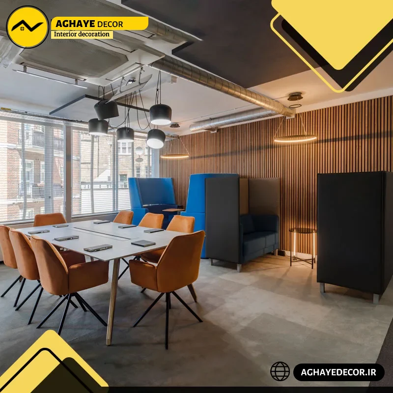 دیوار پوش مناسب فضای اداری