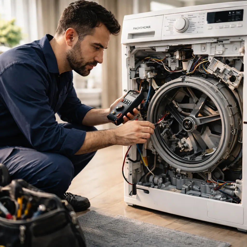 بررسی تخصصی هزینه تعمیرات لباسشویی پاکشوما قبل از خرابی جدی دستگاه